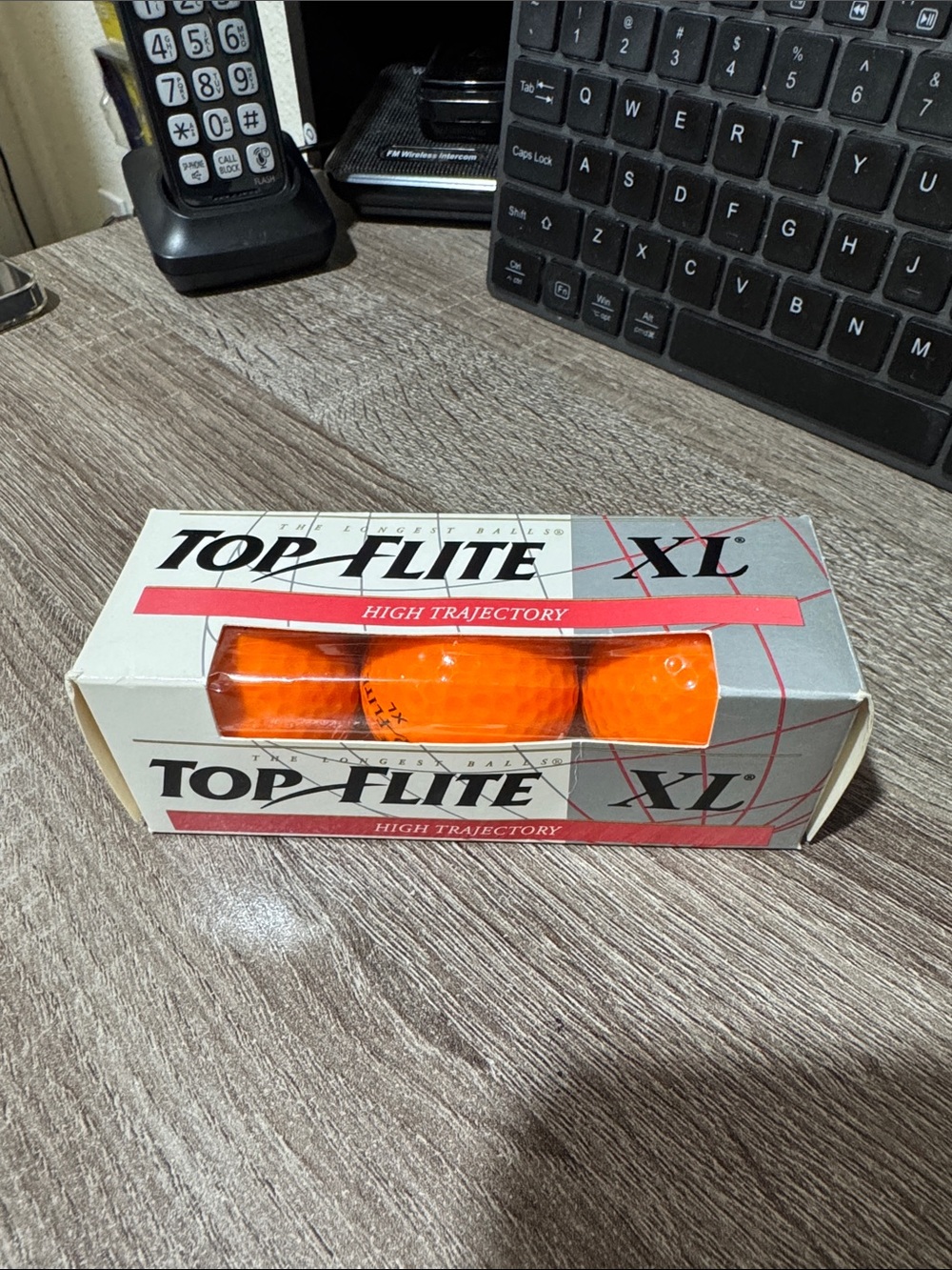 Top-Flite XL High Trajectory Orange Golf Balls (3-Pack)